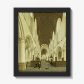 The interior of Saint Bavo's Church in Haarlem by Isaak van Nickelen - thumbnail_1_bf_66fce2968213847b6f357a03